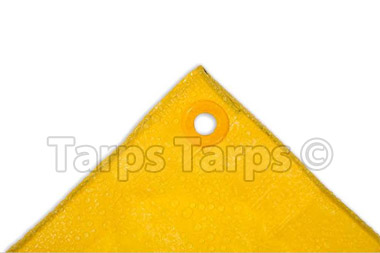 Yellow Poly Tarp